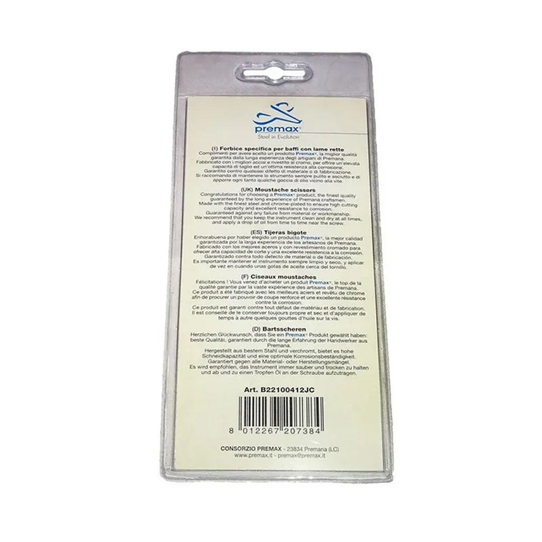 412JC - Tijeras para Bigotes Premax 2