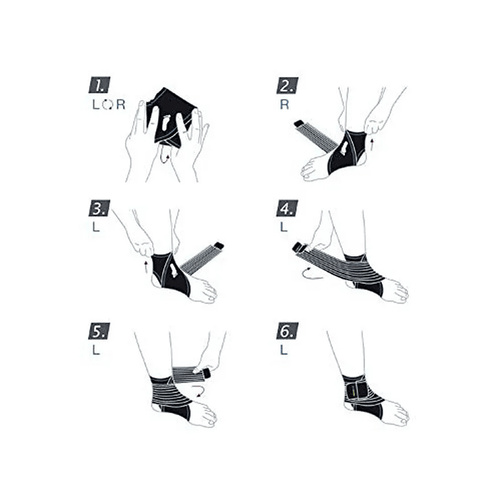 Tobillera TaloWrap Elasticada - Actimove - Tallas 2