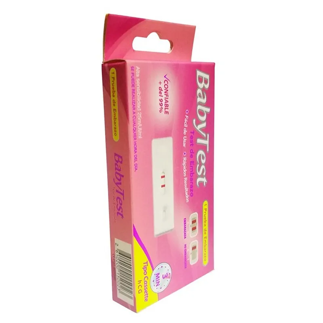 Babytest Test de Embarazo Tipo Cassete HCG 3