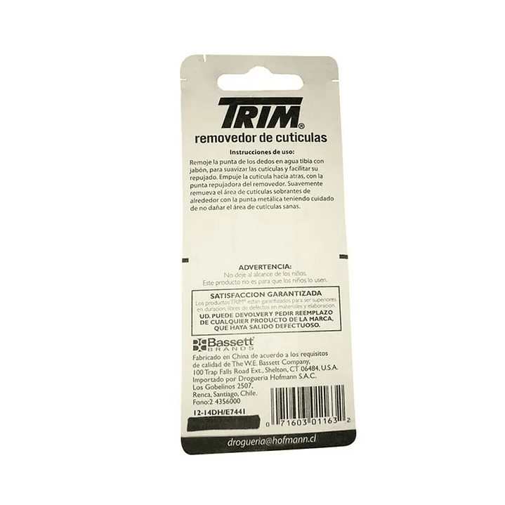 01163 – Removedor de Cutículas - TRIM 3