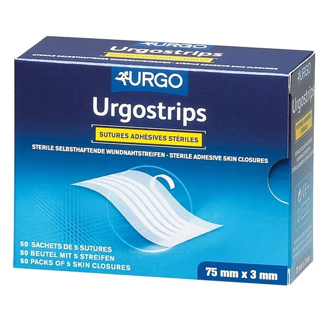 556744 — Banda Sutura Urgo Strip — 6 x 75 mm — URGO 1
