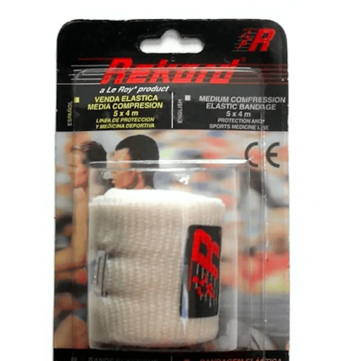 Venda Elástica de Alta Compresión 10 cm x 4 mt - Rekord 2