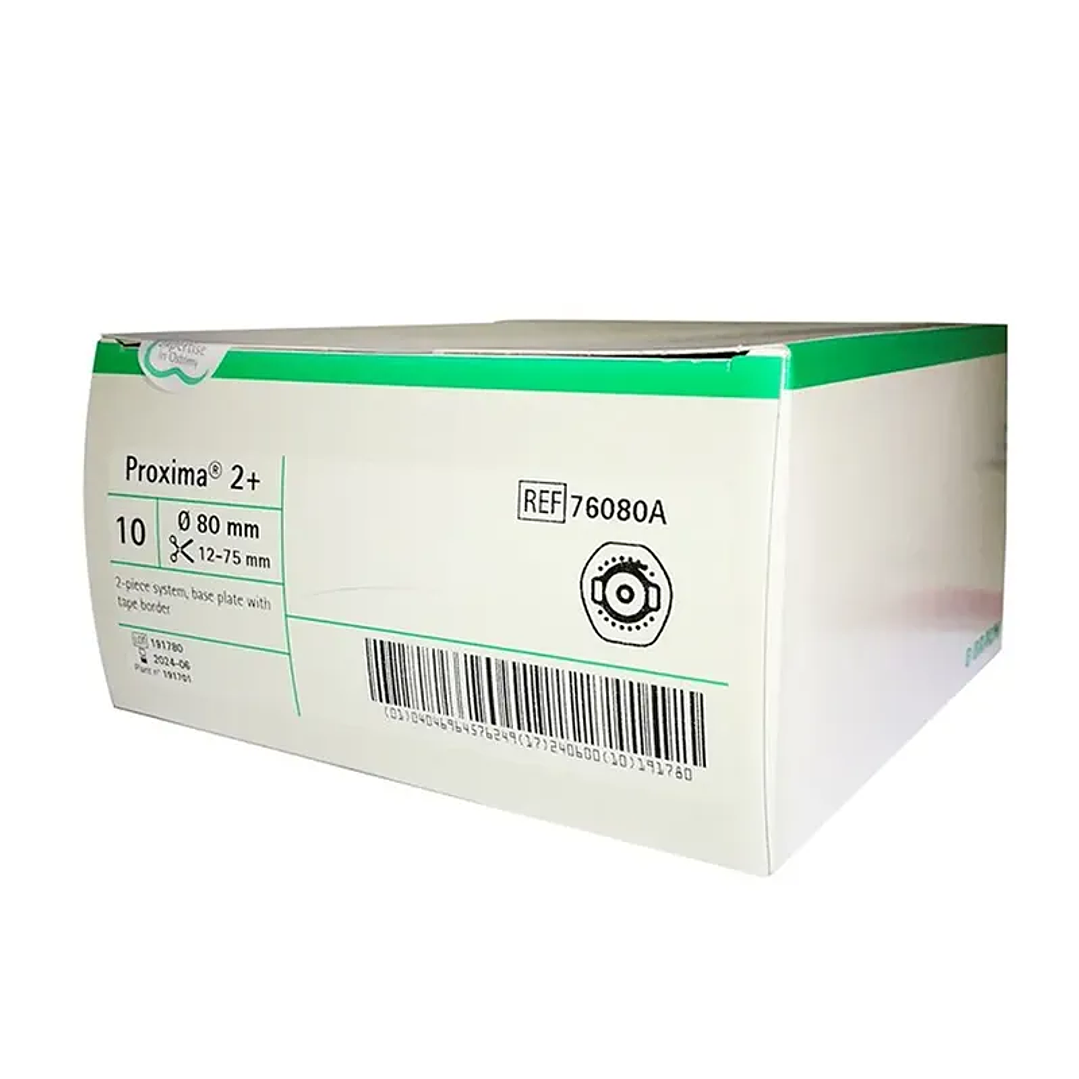  Placa Base Con Borde Proxima 2+ — 80 mm (12-75 MM) — 76080A  4