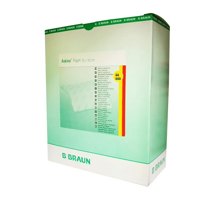 Askina Foam — Aposito Espuma Hidrofilica — Medidas 2