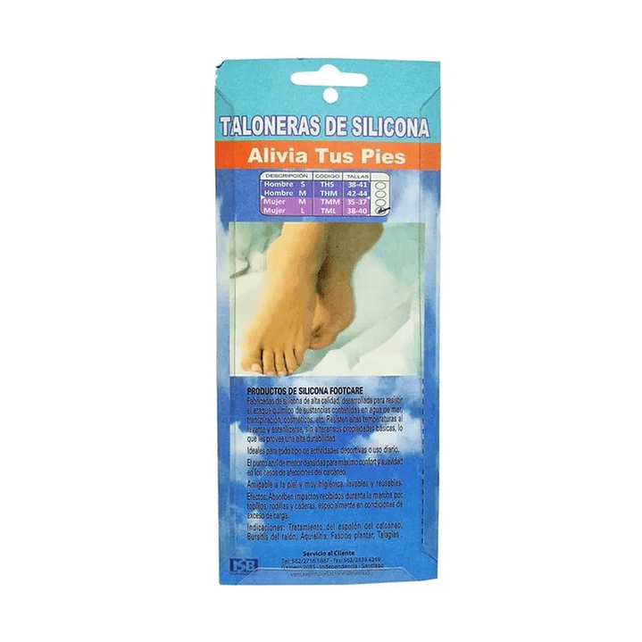 Talonera de Silicona Footcare 4