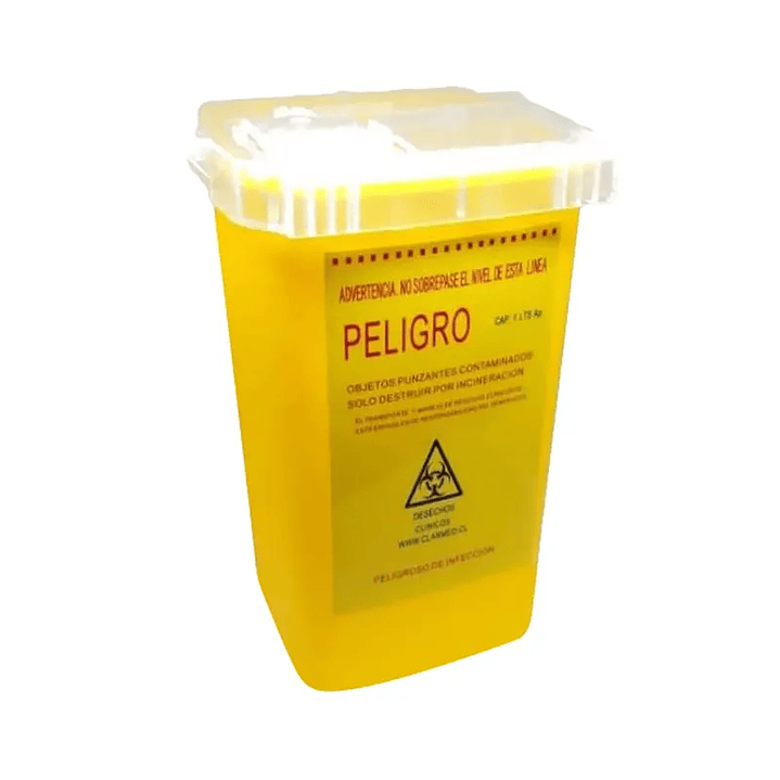 Caja para Desechos Cortopunzantes - Diferentes Tamaños 1