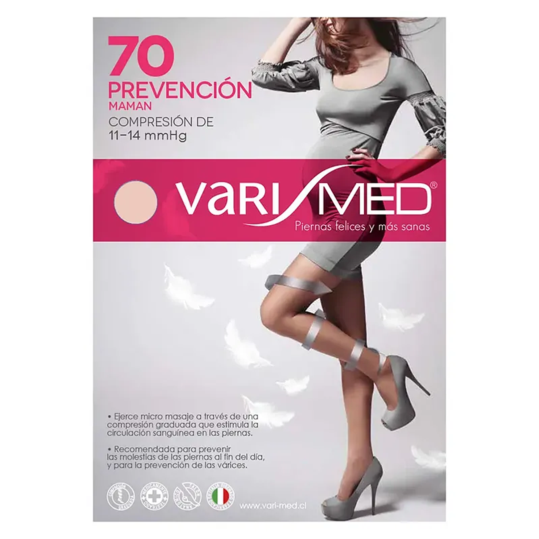 Panty Maman 70 con Compresión Graduada 11/14 mmHg 1