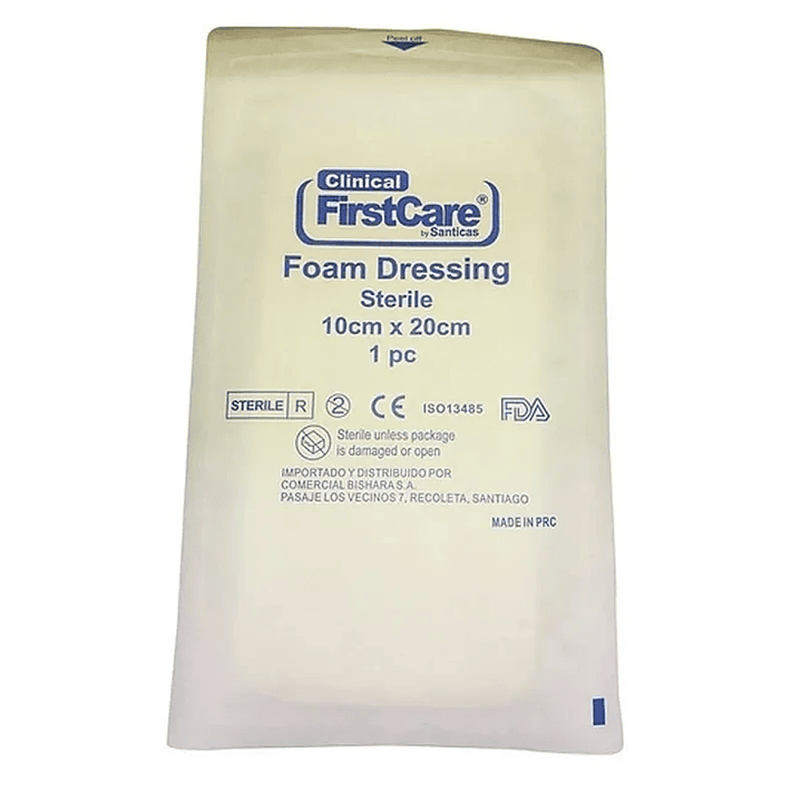 Apósito de Espuma Hidrofílica — Medidas - FirstCare 4