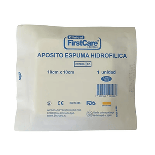 Apósito de Espuma Hidrofílica — Medidas - FirstCare