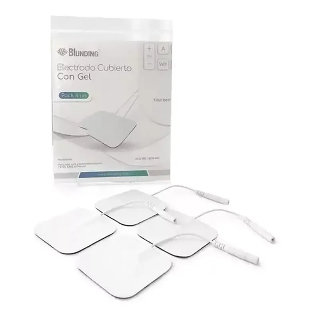 BEQ-R02 - Electrodos Blunding 50x50mm - Pack 4 unidades  1