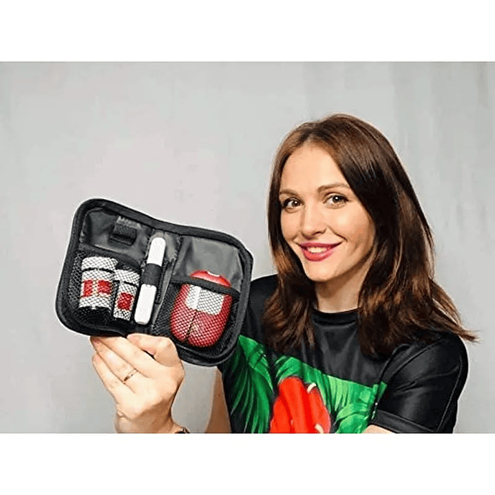 Glucómetro Inteligente Sinocare Safe AQ + 50 Tiras + 50 Lancetas 7