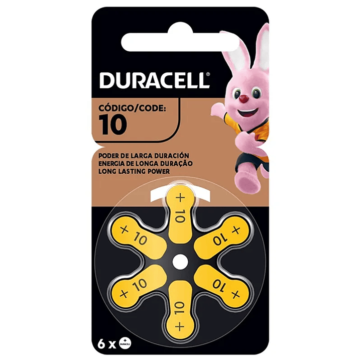 Pila Para Audífonos Duracell 10 - Unidad 1
