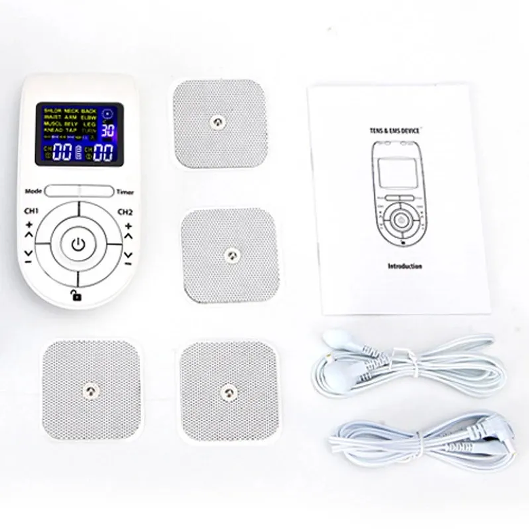 TENS para Estimulación Muscular, Masajeador de Pulso EMS 5