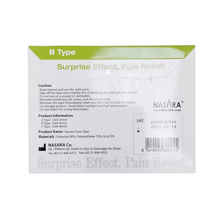 Nasara Spiral Tape 20EA Tipo B 2