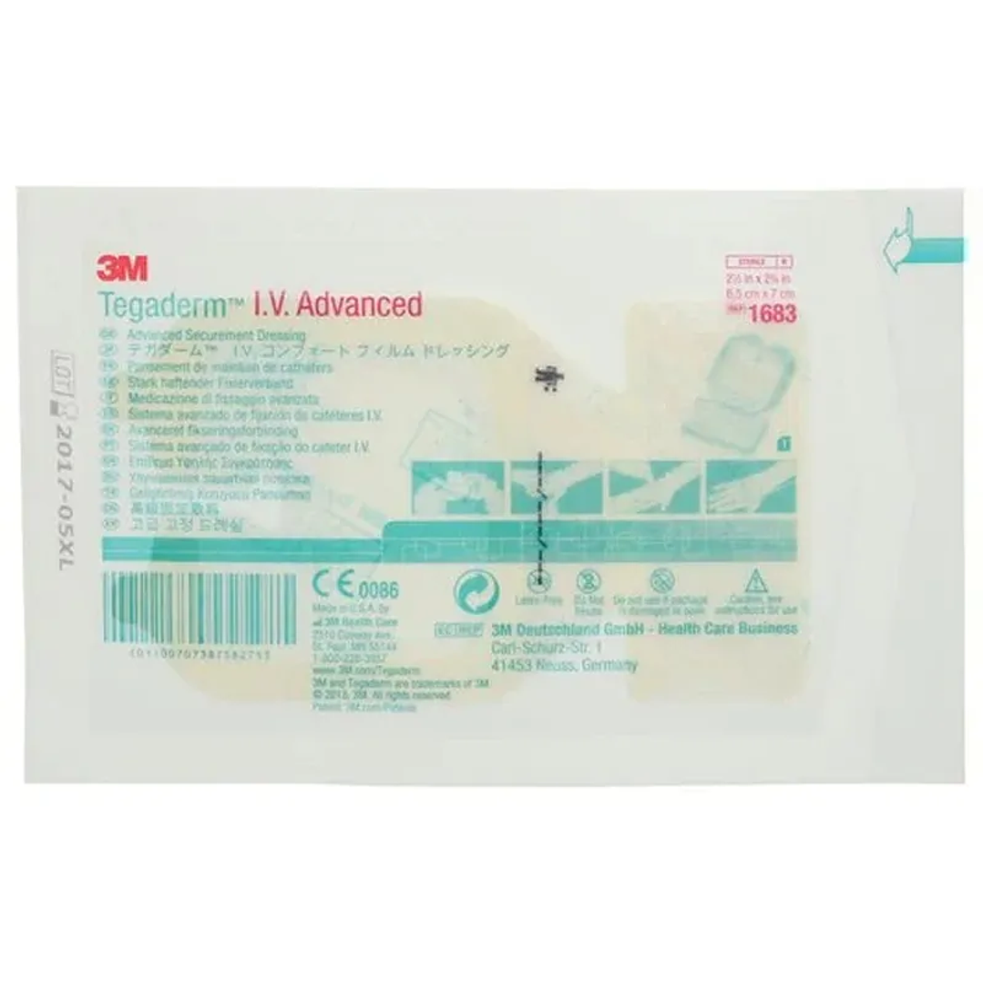 Tegaderm I.V. Advanced 6,5x7cm - Apósito de Seguridad 1