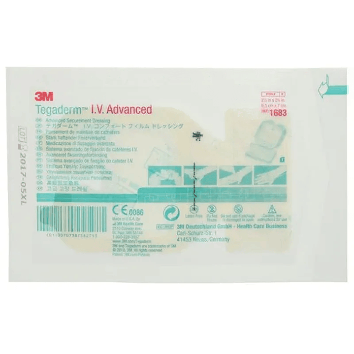 Tegaderm I.V. Advanced 6,5x7cm - Apósito de Seguridad 1