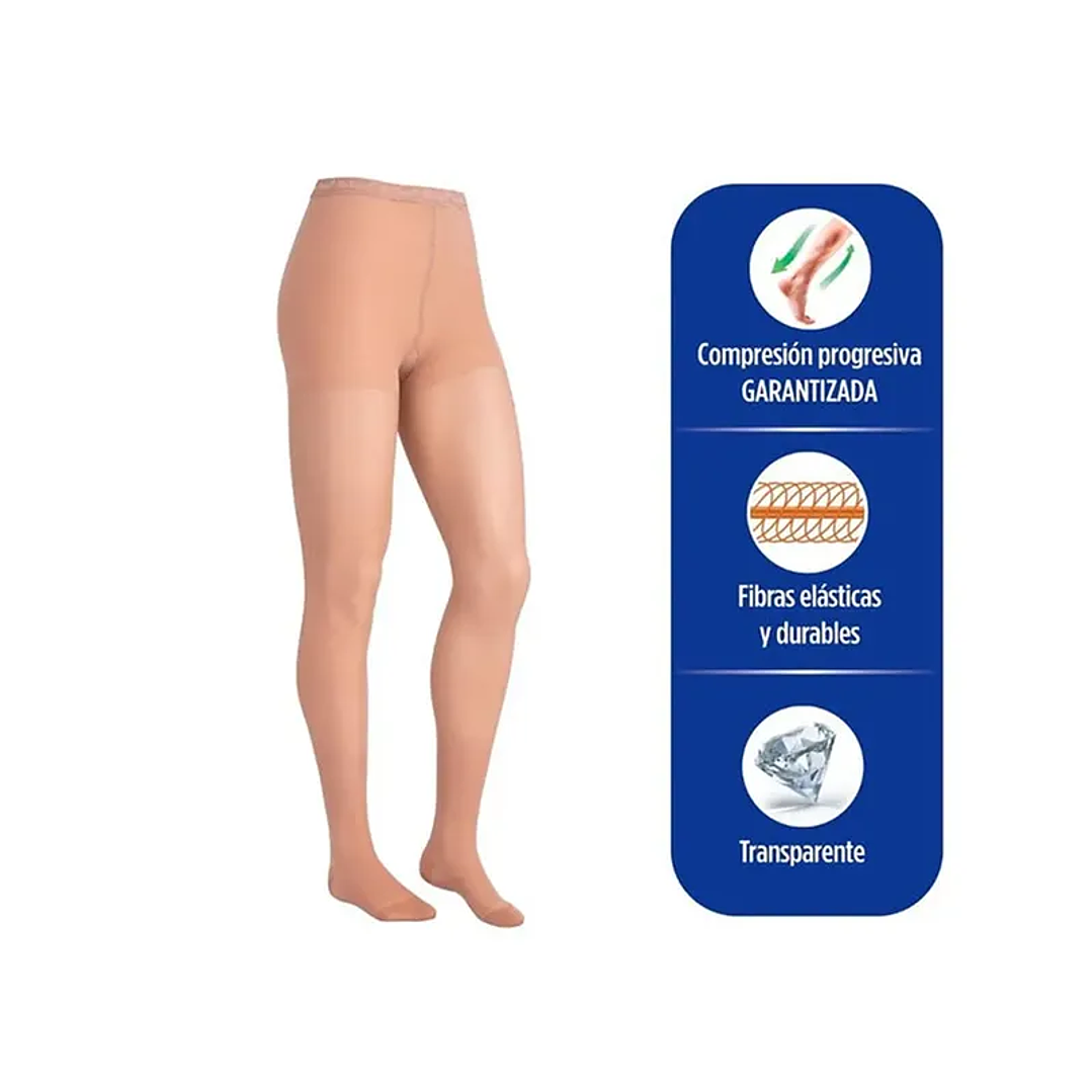 Panty de Compresión Progresiva No-Varix - 15-20mmHg 1