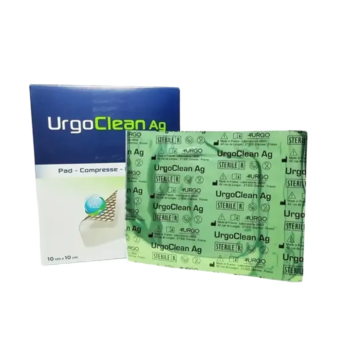 Apósito Urgo Clean Ag — 10 x 10 cm — 552155  2