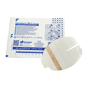Apósito Fijación Vía Pharmapore I.V Transparente — 9x7 cm — REF. IVFS79