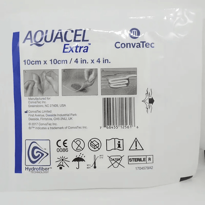 Apósito Alginato Aquacel Extra 10x10 cm - 420672 2