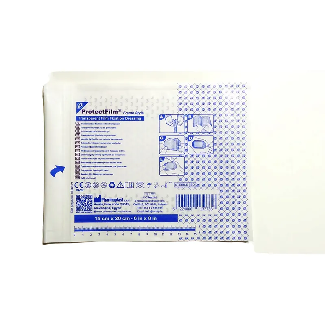 Apósito Fijación Transparente - Protecfilm - Medidas 2