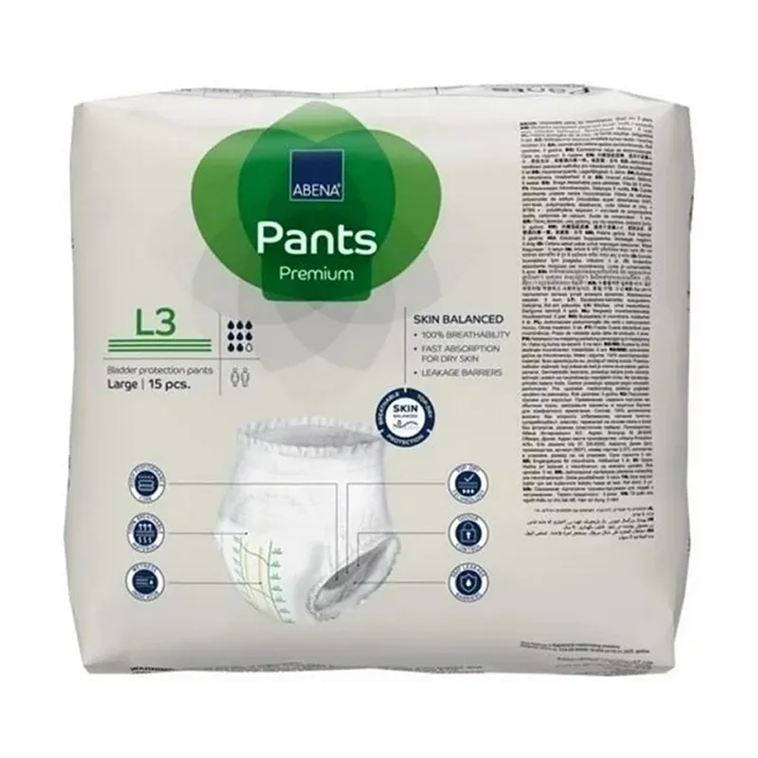 Pañal ABENA Pants Premium — Tallas 4