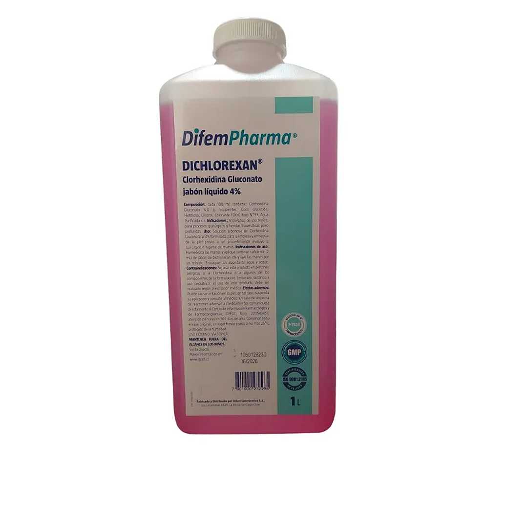 Jabón Liquido – Dichlorexan 4% – 1 Litro 1