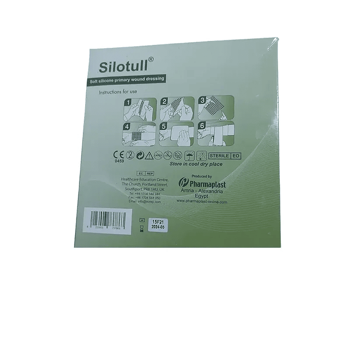 Apósito de silicona — SILOTULL — 10x10 cm — REF. SILO1010 4