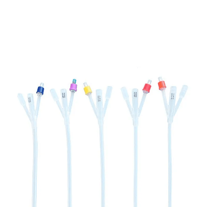 Sonda Foley 3 Vías — Silicona — Medidas — BIOHEIS 1