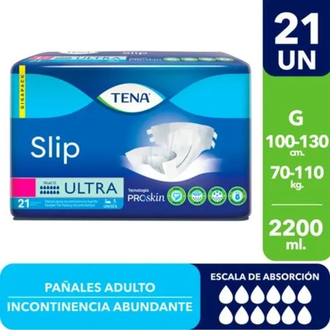 Tena Slip Ultra 21 Unidades - Tallas 4