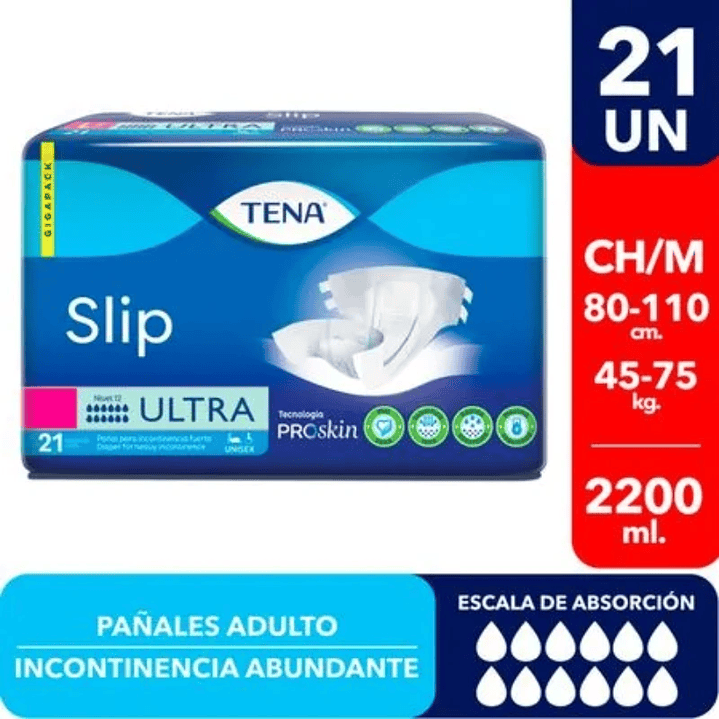 Tena Slip Ultra 21 Unidades - Tallas 5