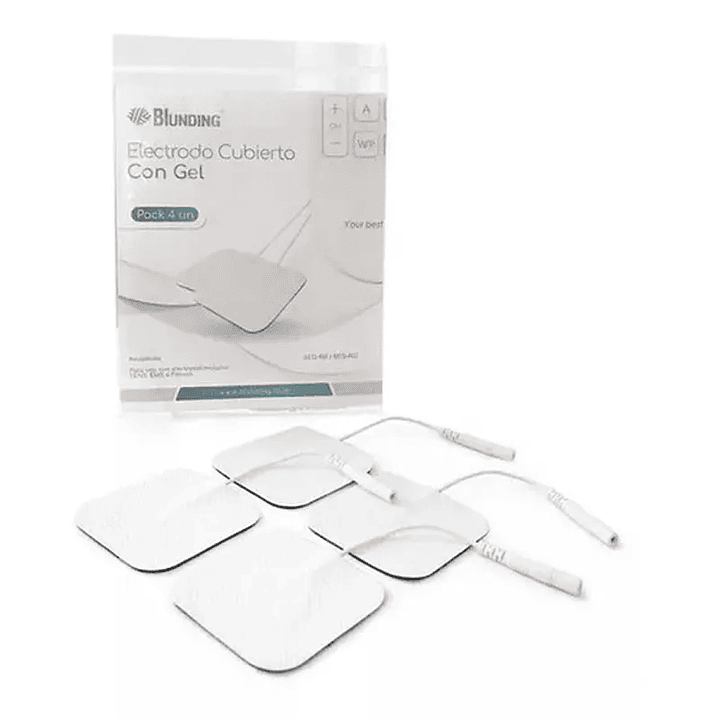 BEQ-R04 - Electrodos Blunding 50x90mm - Pack 4 unidades  1