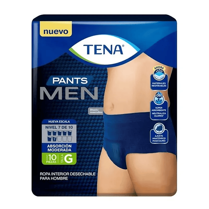 Tena Pants for Men - 10 Unidades 2