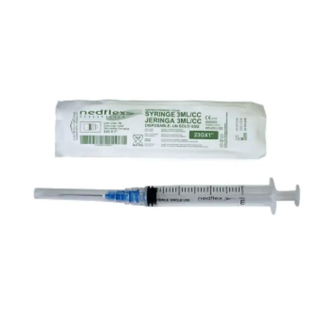 Jeringa 3ml 23G X 1 - NedFlex 1