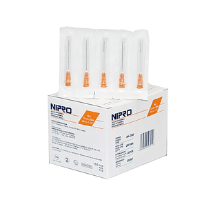 AH-2538 - Nipro Aguja Hipodérmica 25G X 1 1/2 - Unidad