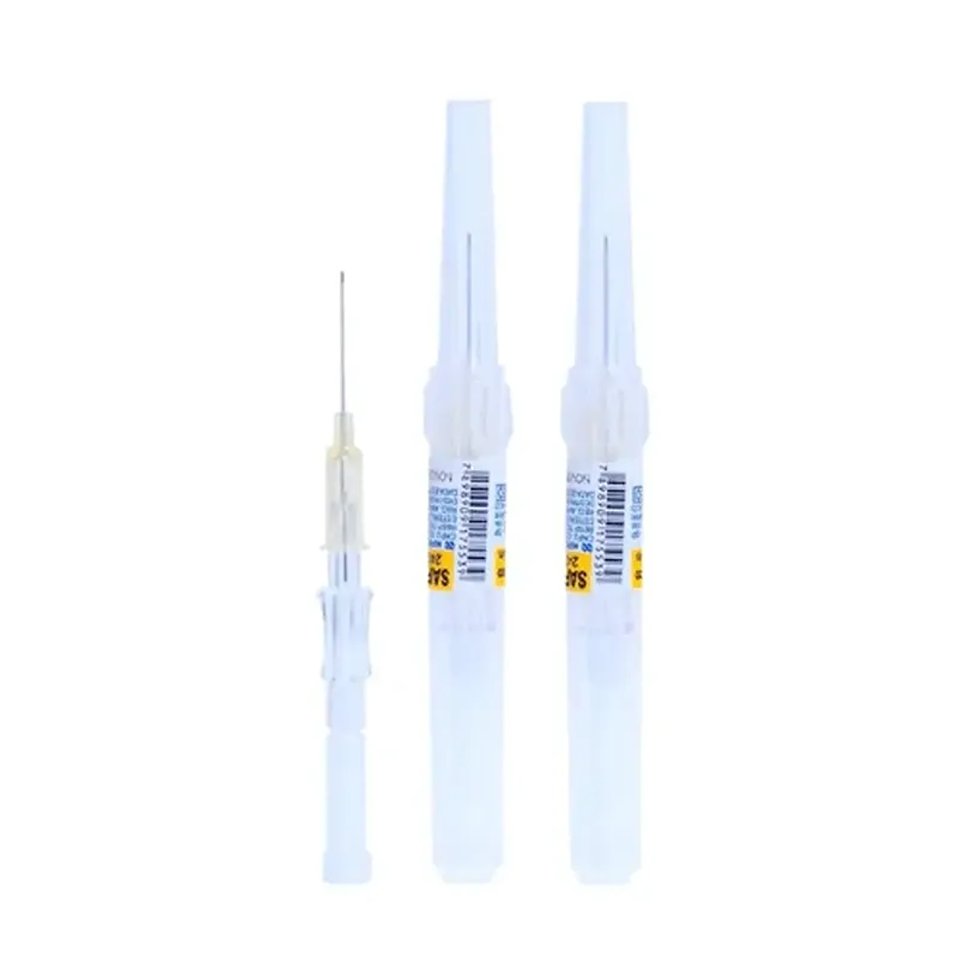 Branula Safelet 24G x 3/4 - Amarillo - Nipro 1