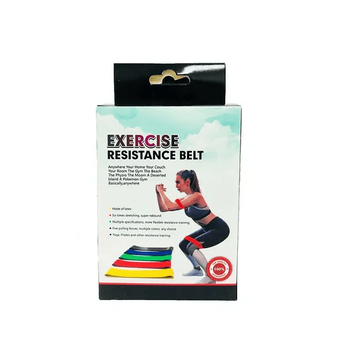 Kit 5 Bandas Elásticas Cerradas Colores - 98540 2