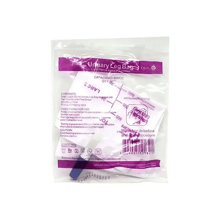 Bolsa Orina de Pierna 800 ml - STRATTO M.D. 2
