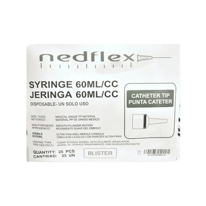 Jeringa 60ml Alimentación - Nedflex 2