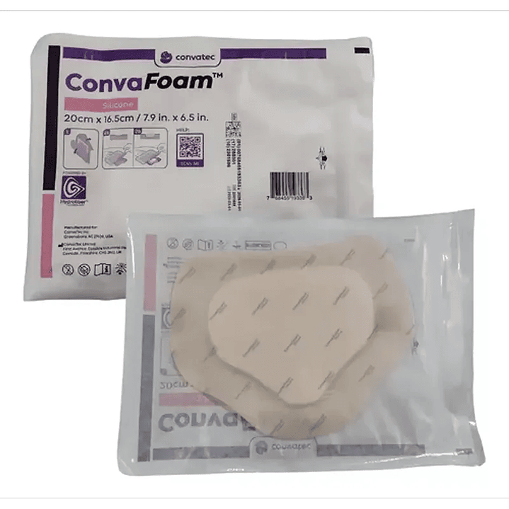 Apósito de Espuma Sacro — ConvaFoam — 20 x 16.5 cm — 423257 1