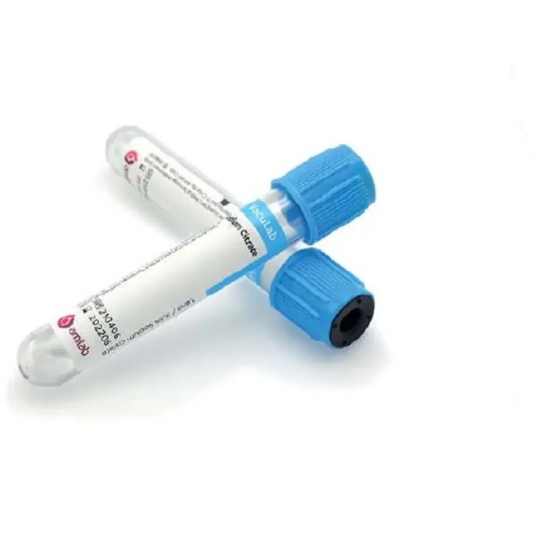 Tubo Extracción Sangre - Celeste - 3.6 mL 1