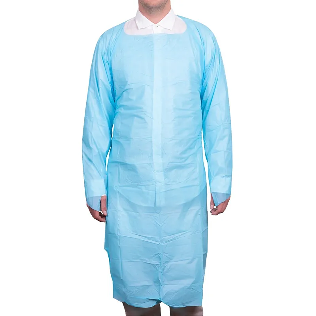 AAPECHOJ - Pechera Plástica con Mangas y Ojal - Cranberry 1