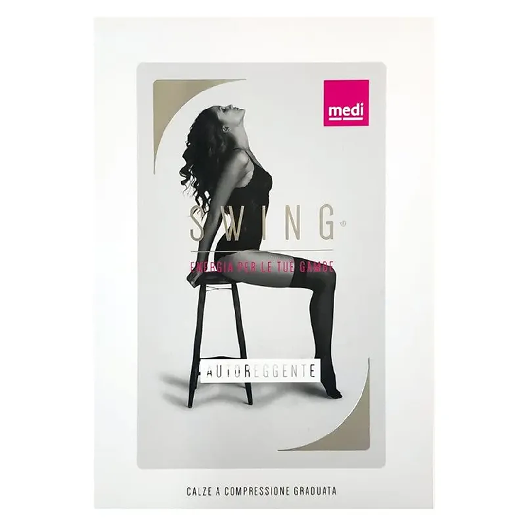 Media Liga Swing 70 (14 mmHg) Punta Cerrada  1