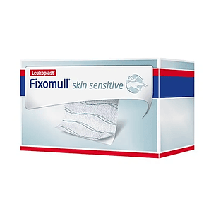 Fixomull Skin Sensitive - 10cm x 5mt - Venda Gasa No Tejida Adhesiva Silicona
