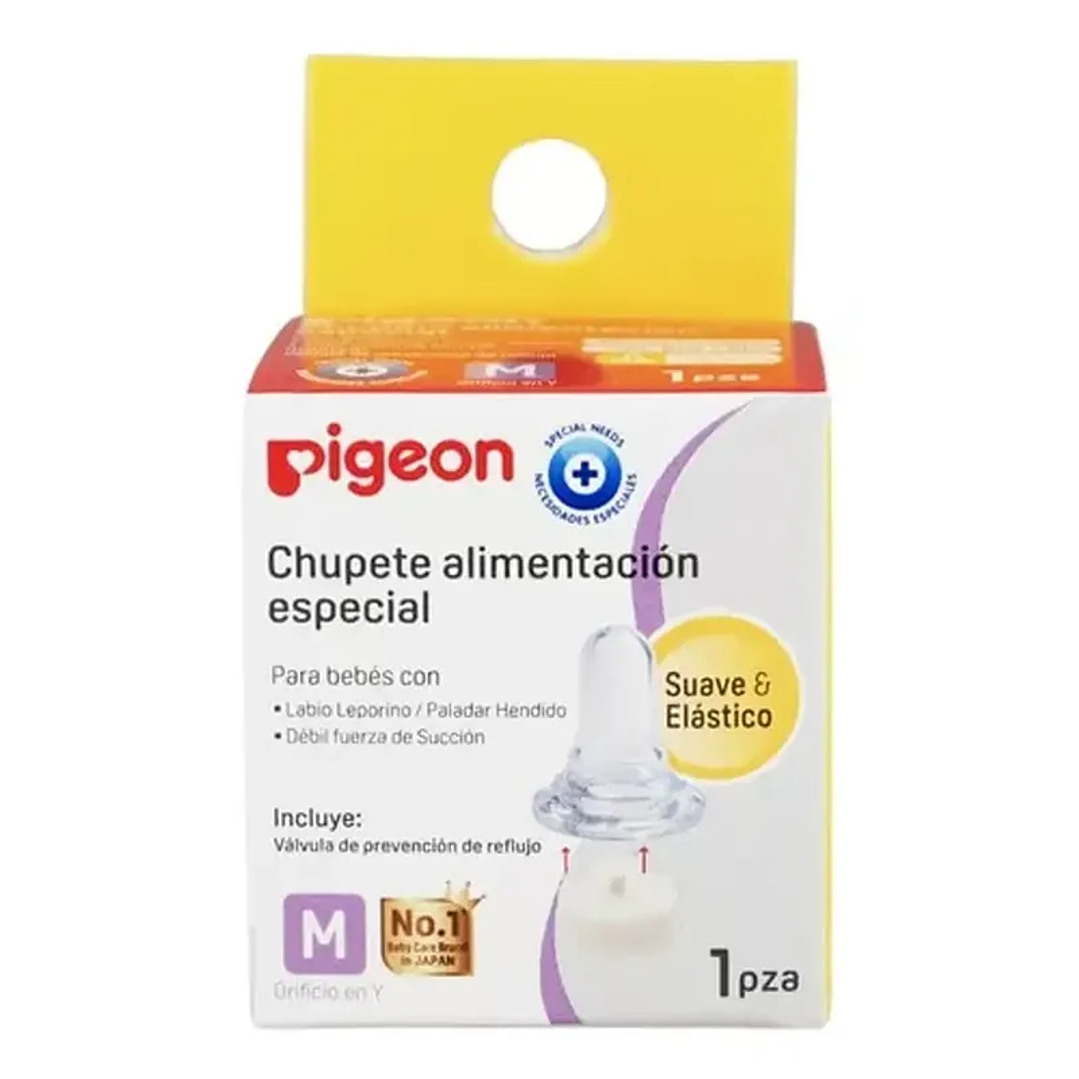 Chupete Alimentación Especial M - Pigeon 1