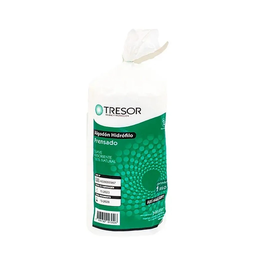 Algodón Prensado 1KG - TRESOR 1
