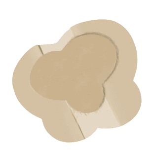 Apósito Espuma Silicona Sacro - 17,5x17 cm - Cekamed - REF. SF175170FS