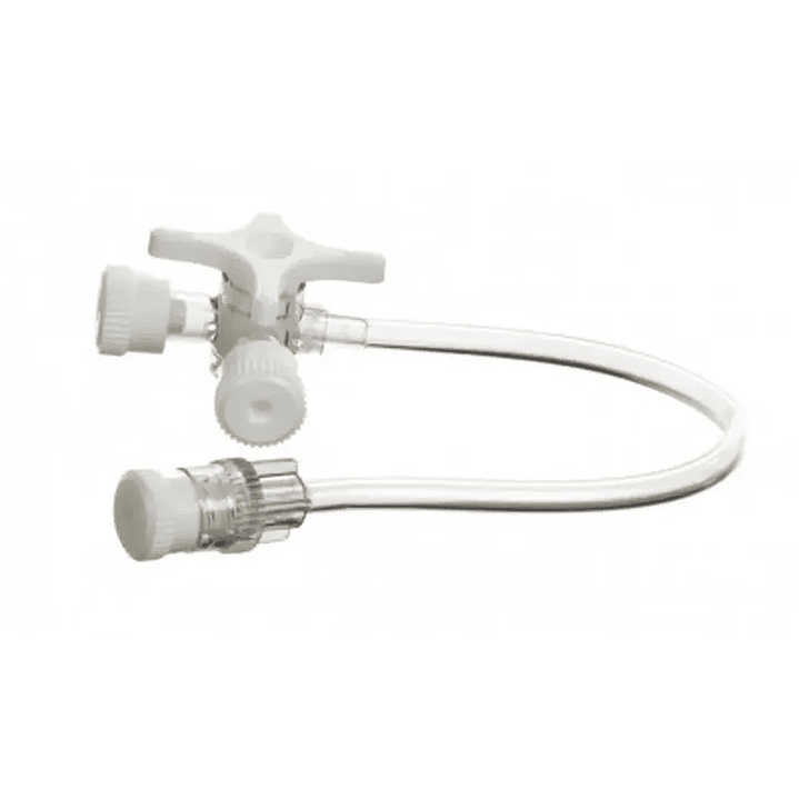 Llave 3 pasos con Alargador Venoso 10 cm - KDL 1