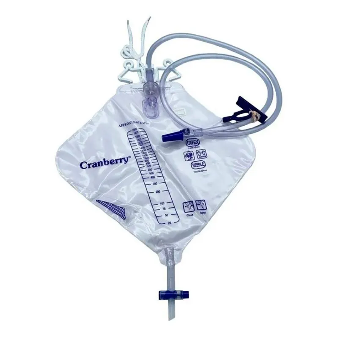 Bolsa Orina Adulto 2LT Premium - Cranberry - AARECOAP 2