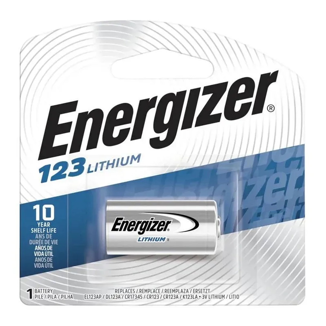 Pila Litio 123 - Energizer 1